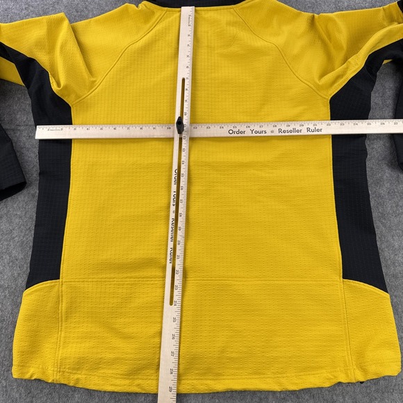 Artilect VaporLayer Jacket Mens XL Yellow Black M-Intersect Doubleweave Hooded - Picture 16 of 16